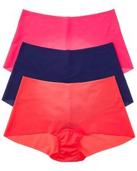Hanky Panky - Set Of 3 Breathesoft Boyshort - Lyst