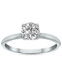 Lab Grown Diamonds - 14K 0.75 Ct. Tw. Lab-Grown Diamond Solitaire Ring - Lyst