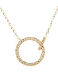 Diamond Select Cuts - 0.10 Ct. Tw. Diamond 14K Necklace - Lyst