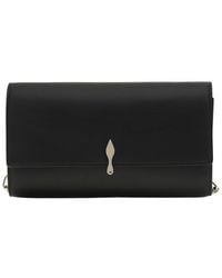 Christian Louboutin - Bettina Leather Wallet With Chain - Lyst