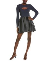 AMUR - Madelyn Knit Mini Dress - Lyst