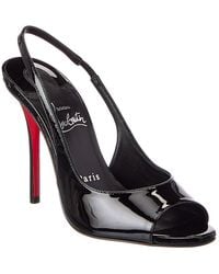 Christian Louboutin - Sofia Z 100 Patent Slingback Sandal - Lyst