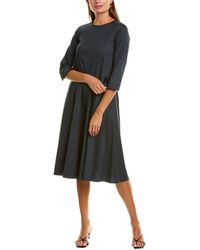 Max Mara A-line Dress - Blue