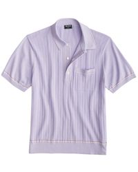 Todd Synder X Champion - Silk-blend Polo Shirt - Lyst