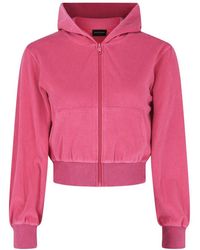 Balenciaga - Cropped Rhinestone Tracksuit Jacket - Lyst