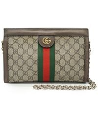 Gucci - Cotton Ophidia Shoulder Bag (Authentic Pre-Loved) - Lyst