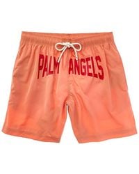 Palm Angels - Pa City Swim Trunk - Lyst