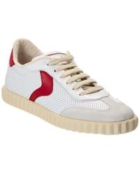 Voile Blanche - Ines Mesh & Leather Sneaker - Lyst