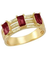 Reiss - 14k 1.05 Ct. Tw. Garnet Cocktail Ring - Lyst