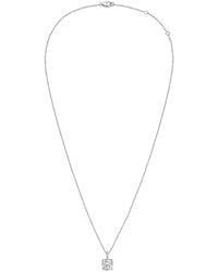 Diana M. Jewels - Diana M. 14K 3.15 Ct. Tw. Lab-Grown Diamond Pendant Necklace - Lyst