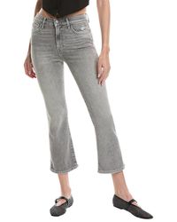 7 For All Mankind - Luxe Vintage High-Waist Imprint Slim Kick Jean - Lyst