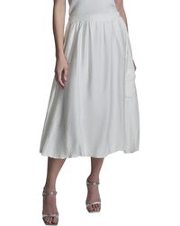 DKNY - Pull-On Bubble Hem Cargo Pocket Skirt - Lyst