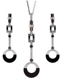 Cartier - 18K 2.46 Ct. Tw. Diamond Drop Necklace & Earrings (Authentic Pre- Owned) - Lyst
