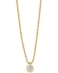 Effy Fine Jewelry - 14K 0.98 Ct. Tw. Lab-Grown Diamond Necklace - Lyst