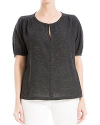 Max Studio - V-Neck Top - Lyst