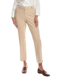 Lafayette 148 New York - Manhattan Wool-Blend Slim Cigarette Ankle Pant - Lyst