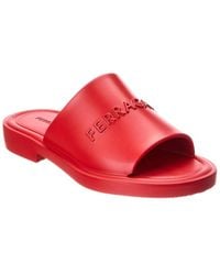 Ferragamo - Giuneva Jelly Sandal - Lyst