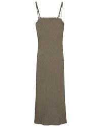 Reiss - Roxanne Linen Slip Dress - Lyst