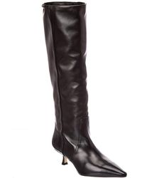 Stuart Weitzman - Naomi Leather Knee-High Boot - Lyst