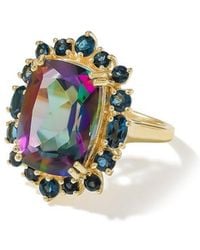 TIRAMISU - 14K Plated 10.40 Ct. Tw. Gemstone Statement Ring - Lyst