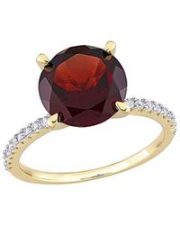 Rina Limor - 4.50 Ct. Tw. Garnet, Topaz Solitaire Ring - Lyst