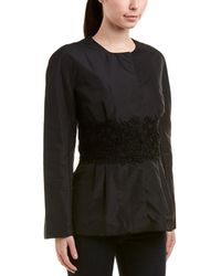 Moncler Silk-blend Down Jacket - Black