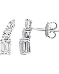Created Forever - 14K 1.50 Ct. Tw. Lab-Grown Diamond Drop Earrings - Lyst