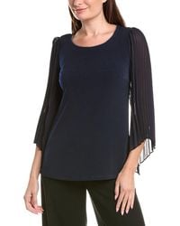 Joseph Ribkoff - Pleated Sleeve Top - Lyst