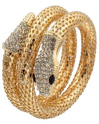 Eye Candy LA - Crystal Snake Wrap Bracelet - Lyst