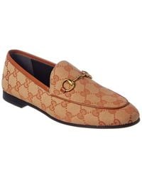 Gucci - Jordaan GG Canvas Loafer - Lyst