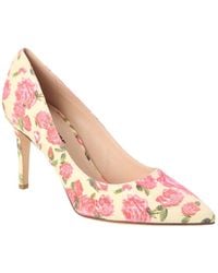L'Agence - Eloise Suede & Leather Pump - Lyst