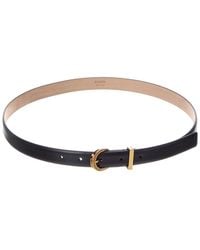 KHAITE - Luna Leather Belt - Lyst