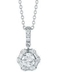 Nephora - 14k 0.62 Ct. Tw. Diamond Pendant - Lyst