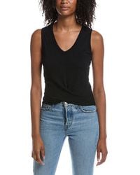 Michael Stars - Maggie Wrap Crop Tank Top - Lyst