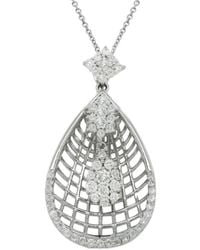 Diana M. Jewels - Fine Jewelry 14k 0.85 Ct. Tw. Diamond Necklace - Lyst