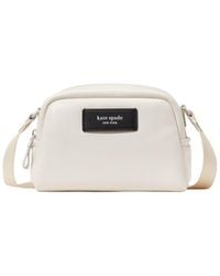 Kate Spade - Puffed Smooth Leather Small Crossbody - Lyst