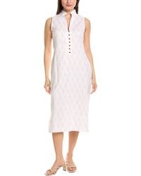 Sail To Sable - Linen-Blend Midi Tunic - Lyst