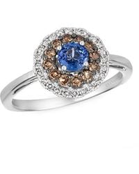 Le Vian - Le Vian 14k 0.81 Ct. Tw. Diamond & Sapphire Ring - Lyst