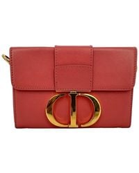 Dior - Abstract Leather 30 Montaigne Box Bag Shoulder Bag (Authentic Pre-Loved) - Lyst