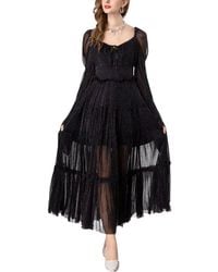 BURRYCO - Solid Maxi Dress - Lyst