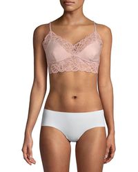 Natori Collette Lace-trimmed Bralette - Multicolour
