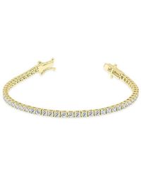 True Diamond - 14K 5.00 Ct. Tw. Diamond Tennis Bracelet - Lyst