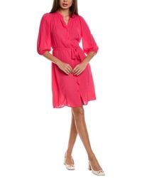 Nanette Lepore - Nanette Tie Waist Shirtdress - Lyst