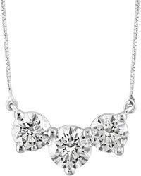 Effy Fine Jewelry - 14K 2.25 Ct. Tw. Lab-Grown Diamond Necklace - Lyst