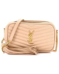 Saint Laurent - Matelasse Chevron Leather Lou Camera Bag Mini (Authentic Pre-Loved) - Lyst