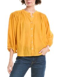 Madewell - Balloon Sleeve Top - Lyst