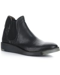 Fly London Apso Leather Boot - Black