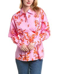 Alexia Admor - Calliope Fitted Button Down Shirt - Lyst