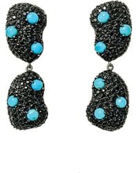Arthur Marder Fine Jewelry - 14k & Silver Gemstone Drop Earrings - Lyst
