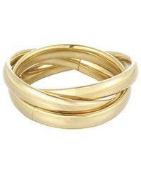 Adornia - 18K Plated Stainless Steel Ring - Lyst